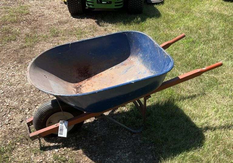 Steel Wheel Barrel