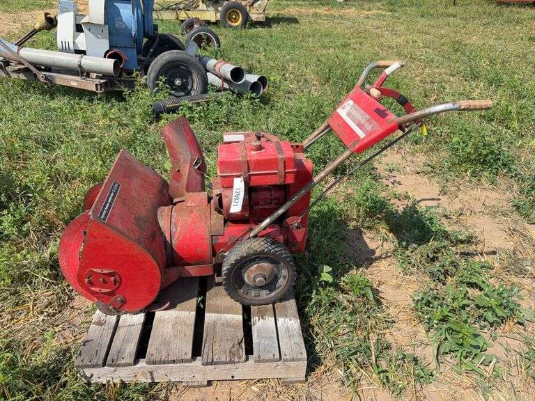 Snow Bird S•228 4 HP 22” Self Propelled Snow Blower, Engine Is Free