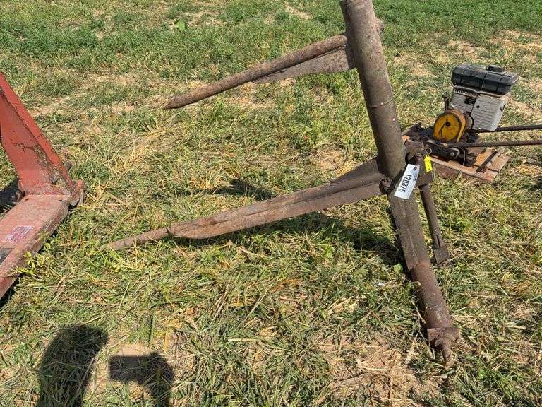 Shop Built 3 Point Bale Spear