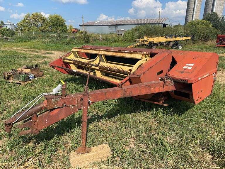 New Holland 489 Haybine, 9’ Cut, 540 PTO, Rubber Rolls, SN:512632