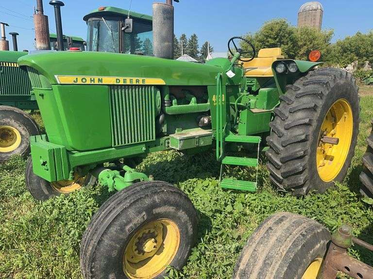 1970 John Deere 4020 Side Console Diesel, 18.4-38 Firestone Rear Tires, 4,7