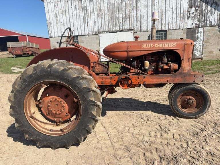 Allis-Chalmers WD, NF, Gas, Belt Pulley, Non-Running, Engine Free