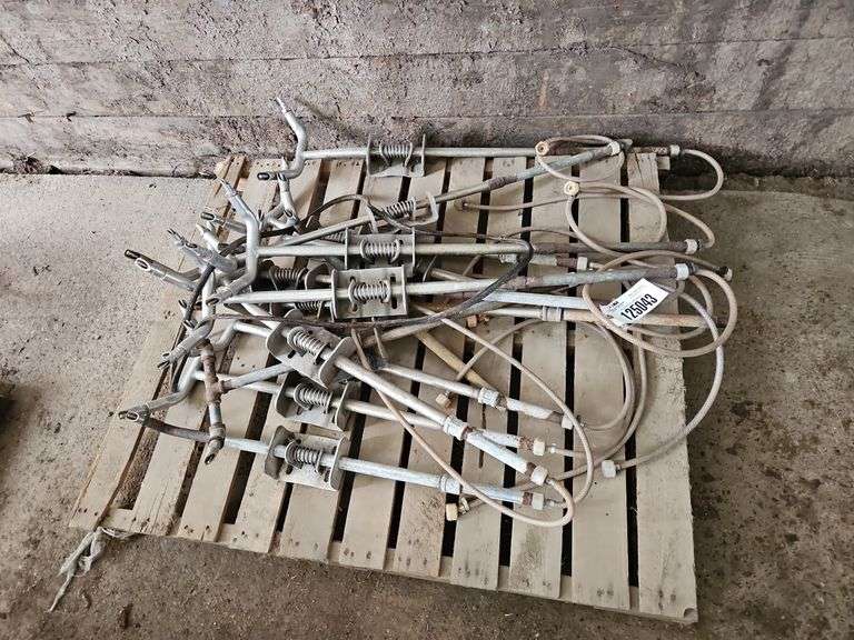 Wall Mount Pig Waterers (mostly Stainless Y's and Nipples)(located hoop bui