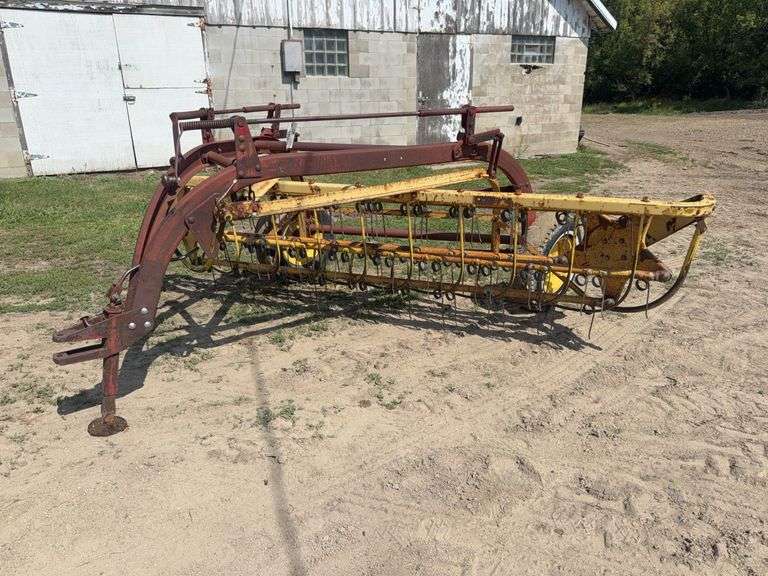 New Holland 256 Basket Rake, Good Teeth, SN:143131