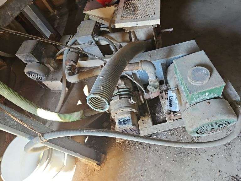 Pneumatic Feed System Components - Industrial Air Pump with 7.5Hp Electric 