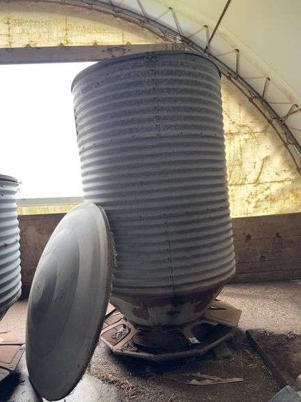 COOP 3 Ring Pig Feeder with Cover (located hoop building)