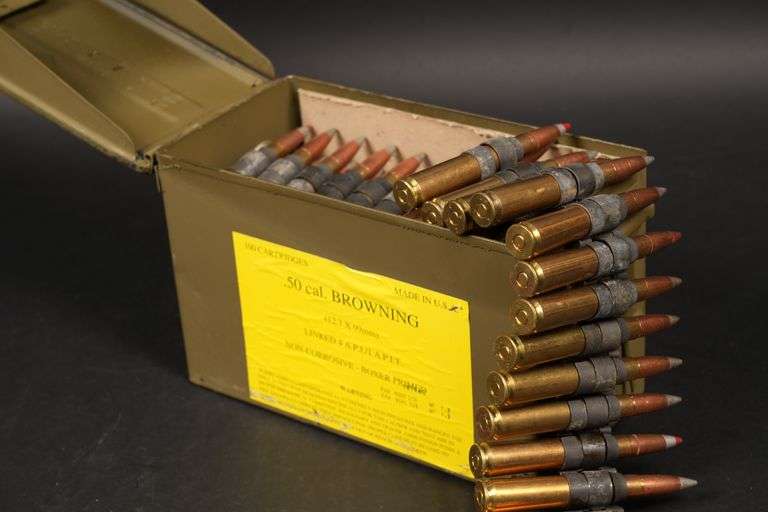 100 Rds .50 bmg Ammo