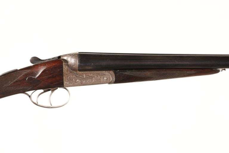 F P Baker & Son Boxlock Ejector SxS Shotgun 12 GA