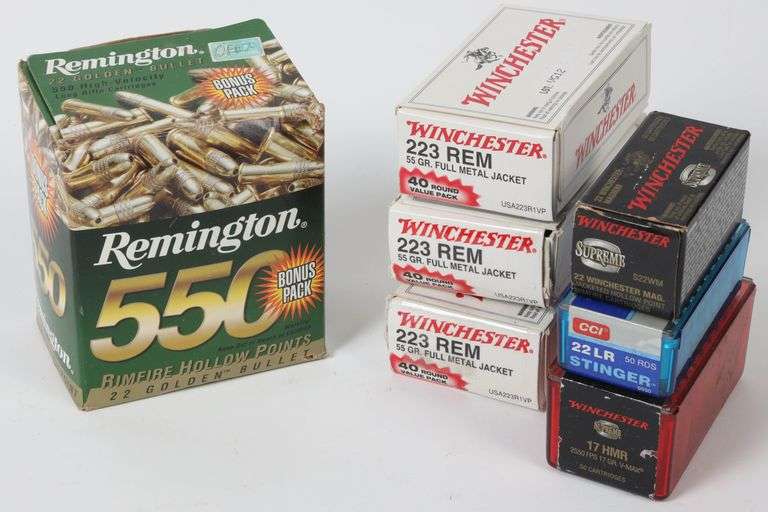 7 Bxs .22/.223 Ammo