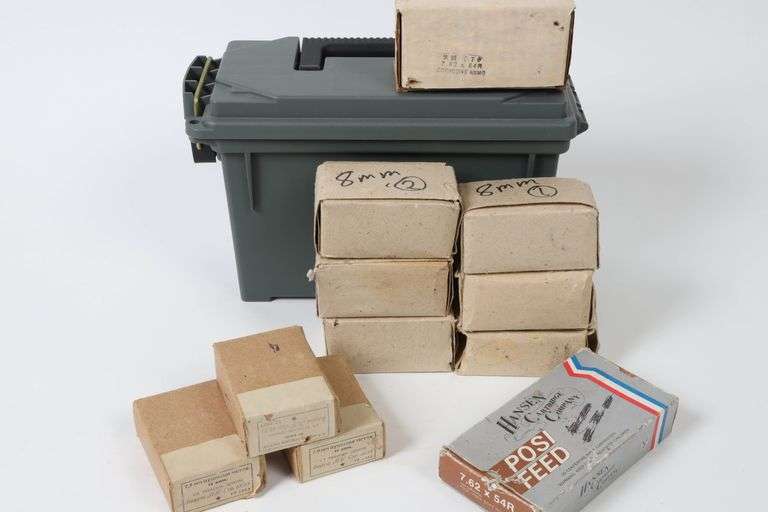 11 bxs 8mm/7.62x54R ammo