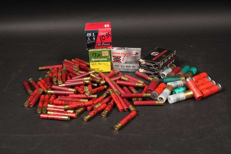 A R Twenty Two Shells 12ga/ 20/ .410 Shells - Montrose Auction, Inc