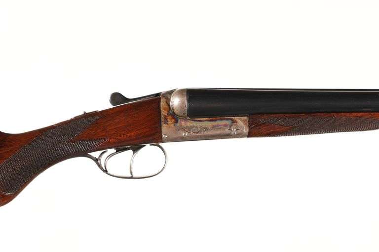 Belgium Boxlock SxS Shotgun 12 GA