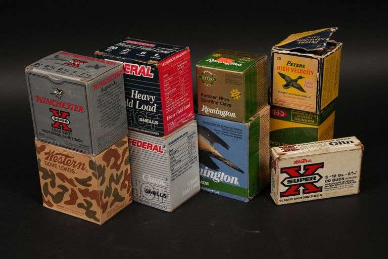 9 Boxes Shotgun Shells - Montrose Auction, Inc
