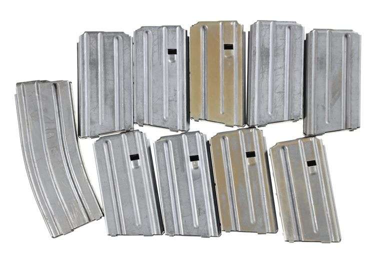 10 Colt AR-15 Magazines - Montrose Auction, Inc