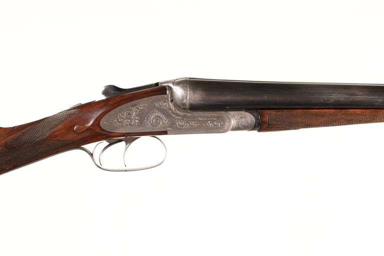 WILLIAM POWELL & SON Side Lock Ejector SxS Shotgun 12ga