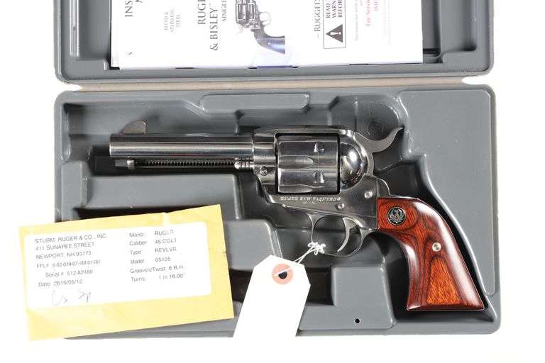 Ruger New Vaquero Revolver .45 LC