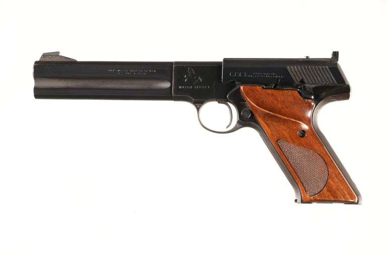 Colt Woodsman Match Target Semi Auto    22 LR