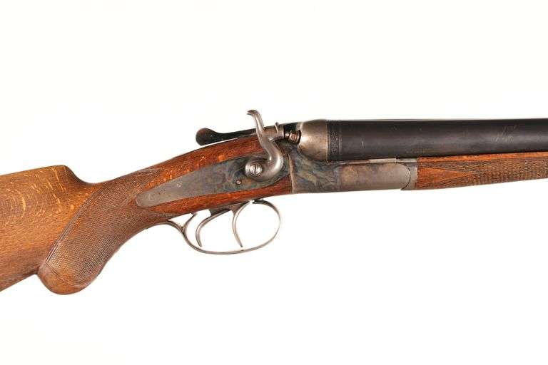 Belgian Boxlock SXS Shotgun 12GA