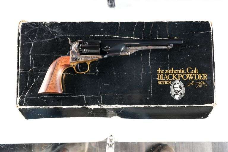 Colt 1860 Army 2nd Gen Perc Revolver .44 cal