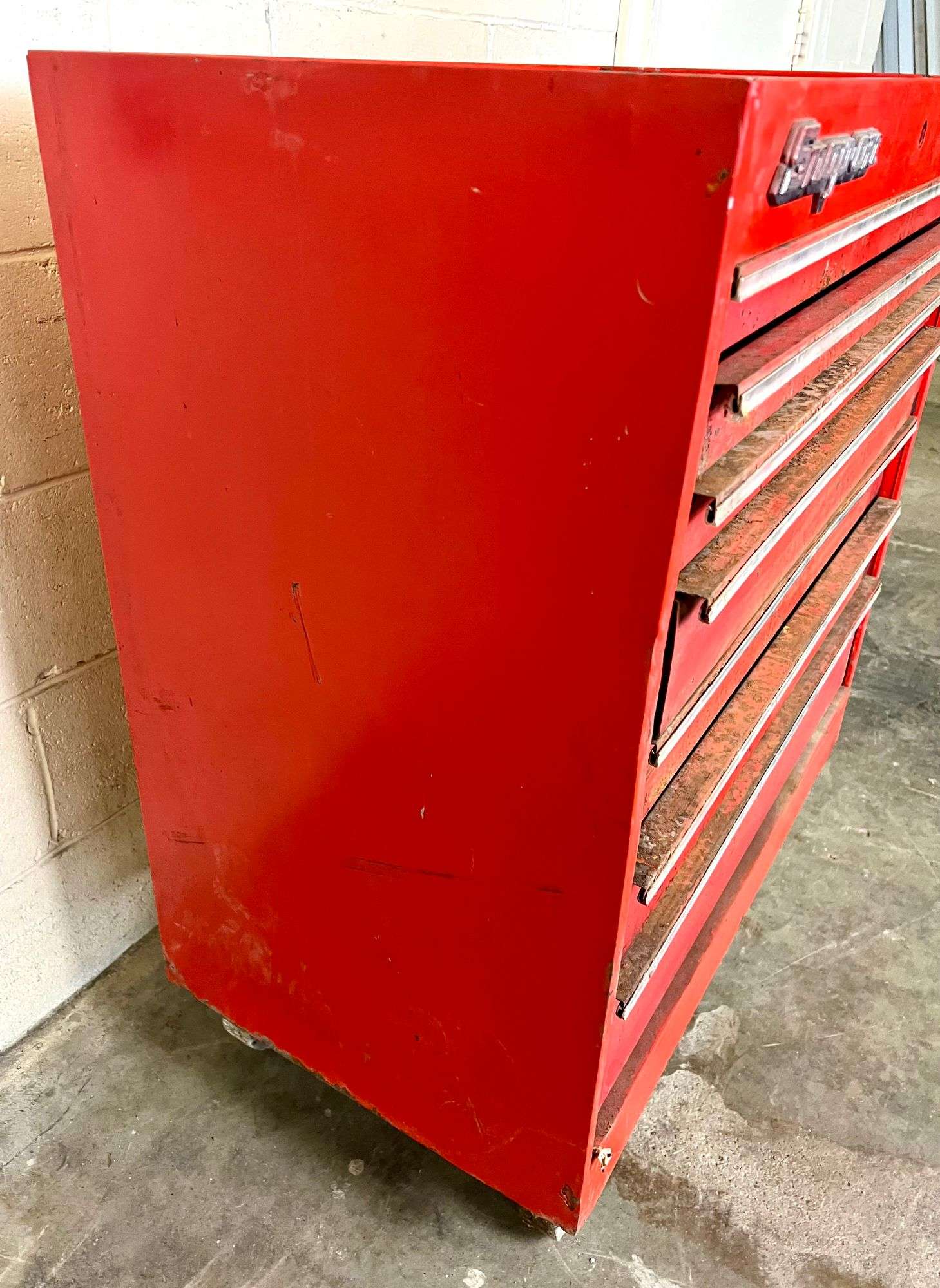 Vintage Snap On 7 Drawer Rolling Tool Box Chest Cabinet KR-557E w