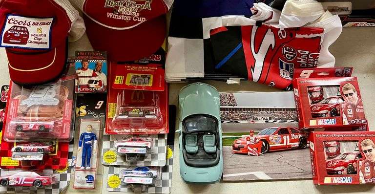 Lot of Nascar Memorabilia & Collectibles