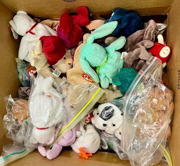 Large Lot of 50+ Beanie Babies