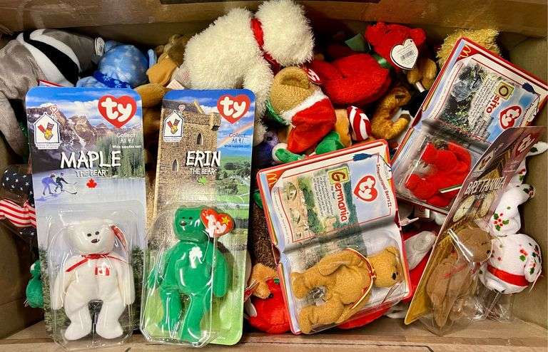 Large Lot of 50+ Beanie Babies