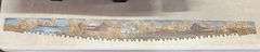 Decorative Painted Saw Blade 61 1/2" Wide