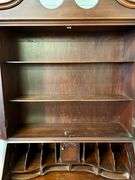 Vintage Maddox Tables Mahogany Drop Front Writing Desk Cabinet