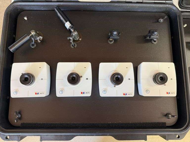 (3) SKB Cases w/ Surveillance Equipment