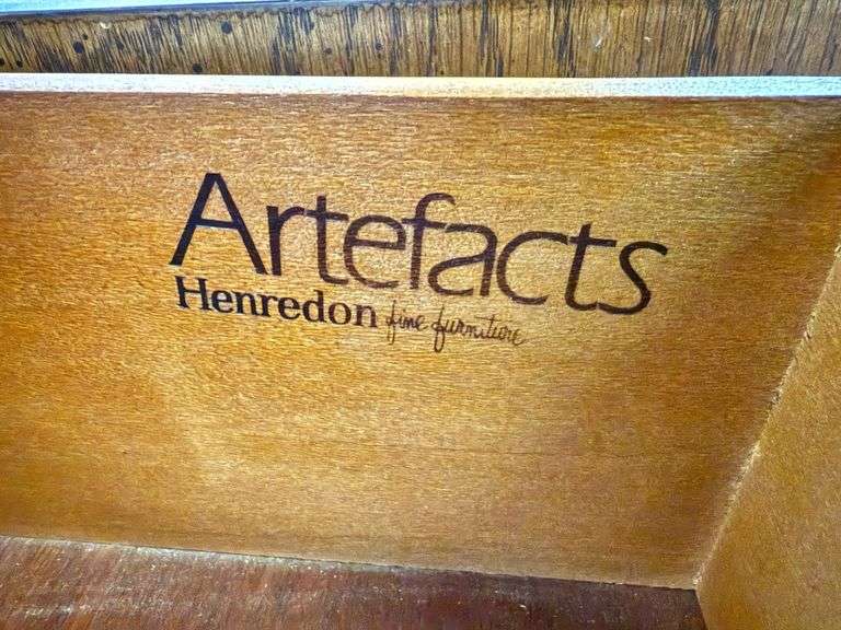 Pair Henredon Artefacts Campaign Cabinets