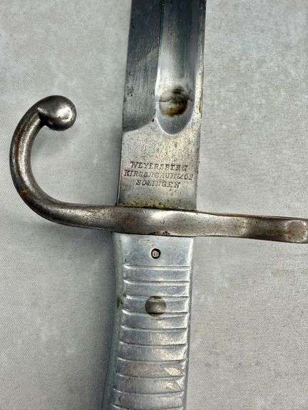 Vintage Argentina Model 1891 Bayonet A1112 w/ Sheath