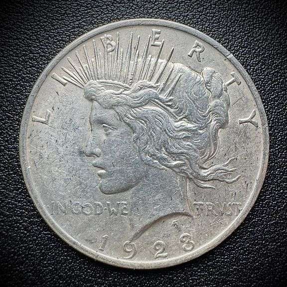 1923 Peace Silver Dollar $1