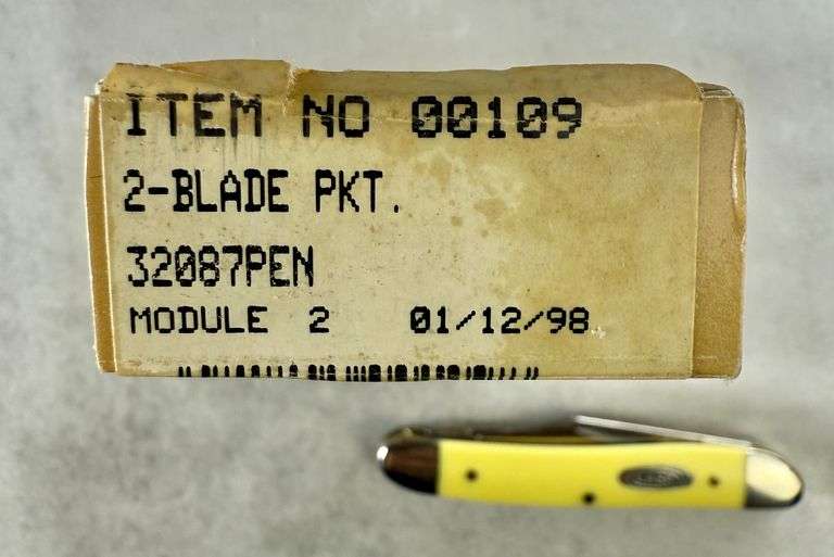 NEW Case XX Pocket Knife in Original Box