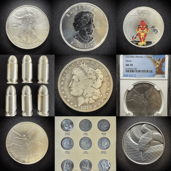 ONLINE ONLY HUGE SILVER COIN COLLECTION