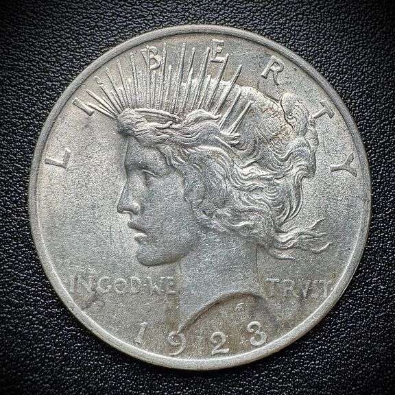 1923 Peace Silver Dollar $1