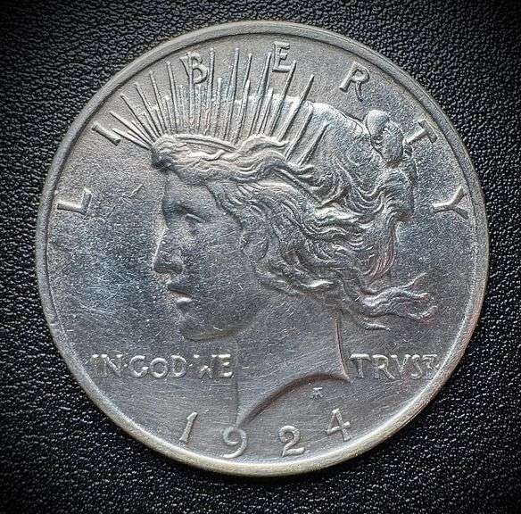 1924 Peace Silver Dollar $1