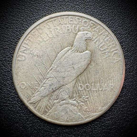 1922-S Peace Silver Dollar $1