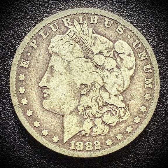 1882-O Morgan Silver Dollar $1