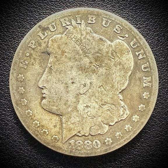1880-CC Carson City Morgan Silver Dollar $1