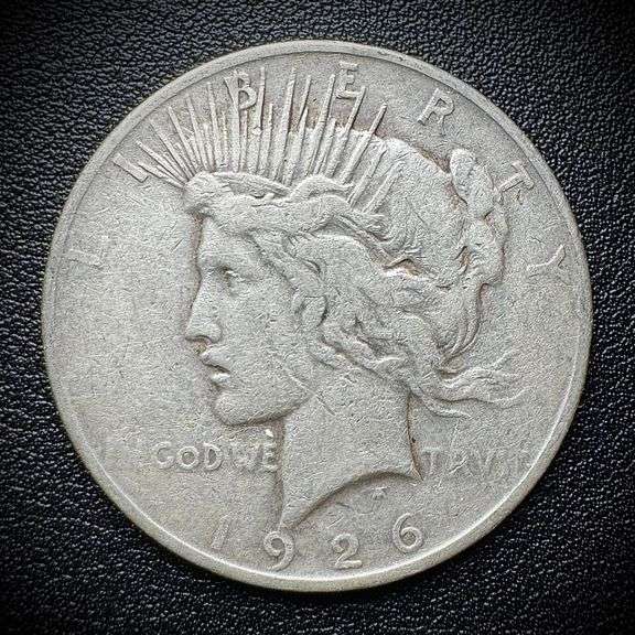 1926-D Peace Silver Dollar $1