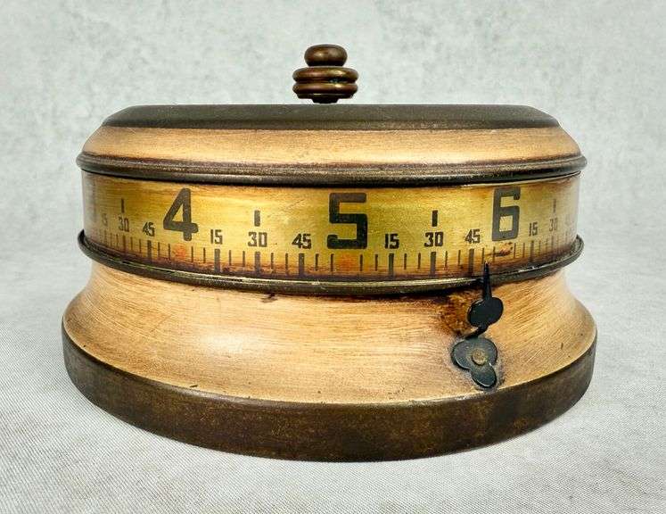 Vintage Made in USA Rotary Mystery Clock
