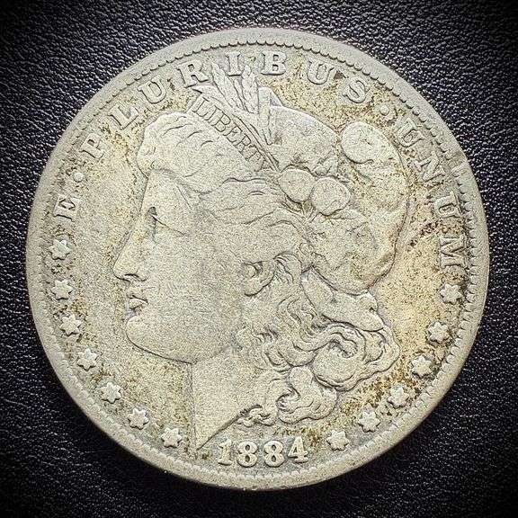 1884 Morgan Silver Dollar $1