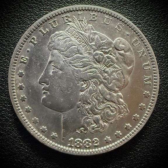 1882 Morgan Silver Dollar $1
