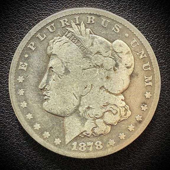 1878-CC Carson City Morgan Silver Dollar $1