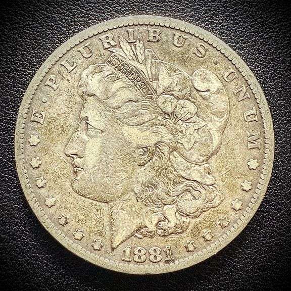 1881 Morgan Silver Dollar $1