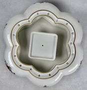 Vintage Hutschenreuther Kunstabteilung Selb Germany K. Tutter Porcelain Boy Cherub Gold Ball Bowl