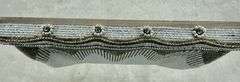Vintage Made in France Beaded Rhinestone Hand Bag Purse