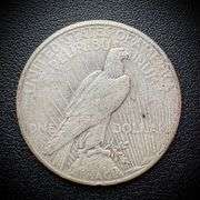 1923-S Peace Silver Dollar $1
