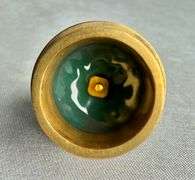 Namikawa Yasuyuki Kyoto Japanese Cloisonne Enamel Butterfly Jar Bottle with Lid